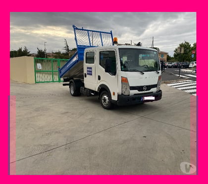 Véhicules commerciaux & utilitaires d'occasion Montpellier Montpellier - Photos Vivastreet Nissan benne . cabstar benne double cabine 6 places comme ne
