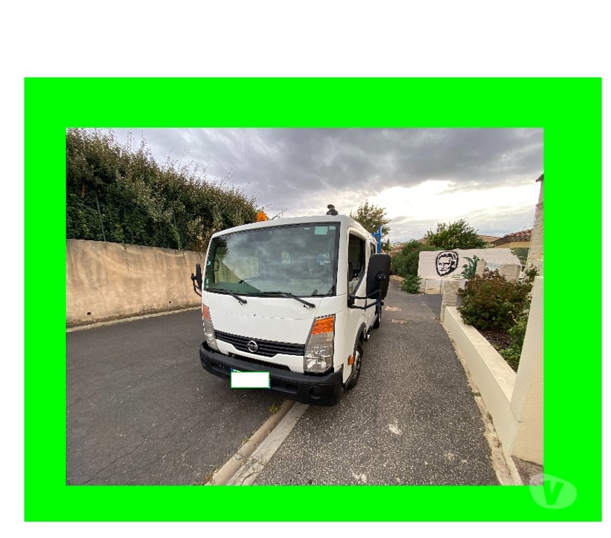 Véhicules commerciaux & utilitaires d'occasion Hérault Clermont l'Herault - 34800 - Photos Vivastreet Nissan cabstar benne double cabine 6 places comme neuf contr