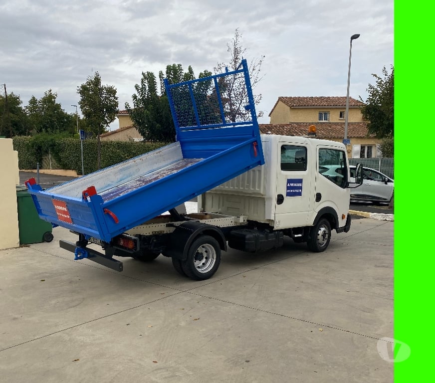 Véhicules commerciaux & utilitaires d'occasion Hérault Clermont l'Herault - 34800 - Photos Vivastreet Nissan cabstar benne double cabine 6 places comme neuf contr