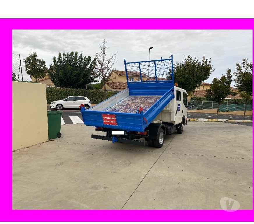 Véhicules commerciaux & utilitaires d'occasion Hérault Clermont l'Herault - 34800 - Photos Vivastreet Nissan cabstar benne double cabine 6 places comme neuf contr