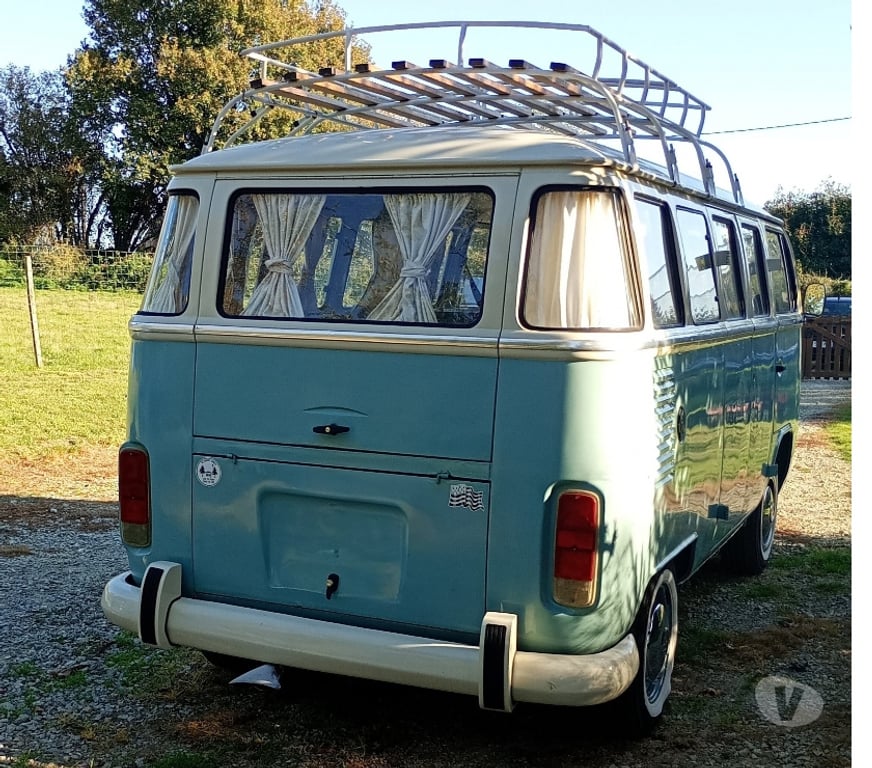 Camping car occasion Côtes-d'Armor Laurenan - 22230 - Photos Vivastreet Combi Volkswagen T2 Camper