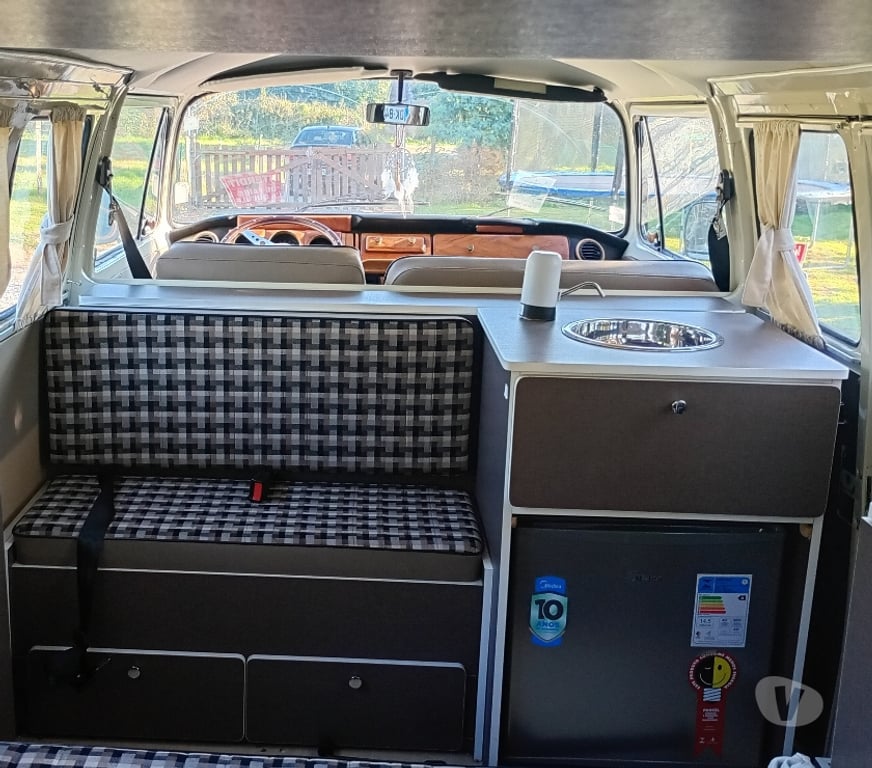 Camping car occasion Côtes-d'Armor Laurenan - 22230 - Photos Vivastreet Combi Volkswagen T2 Camper