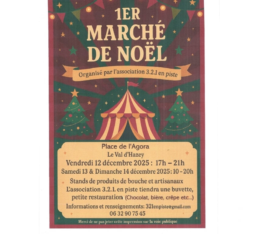 Organisations d'evènements Eure Aubevoye - 27940 - Photos Vivastreet marché de Noël 3.2.1. En piste