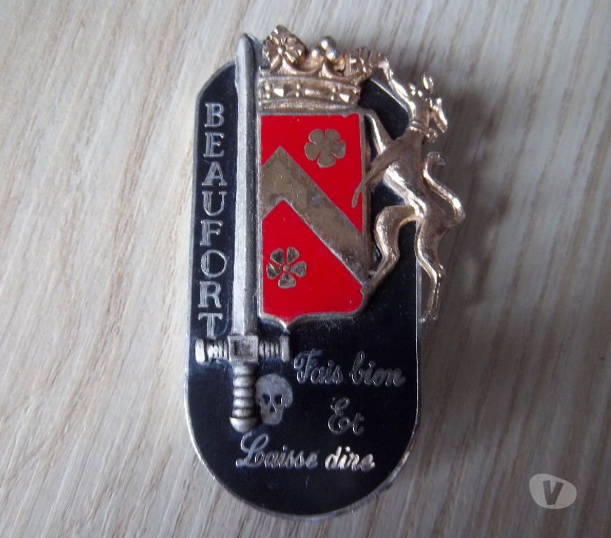 Collection Manche Valognes - 50700 - Photos Vivastreet insigne militaire promotion EOR Coëtquidan BEAUFORT