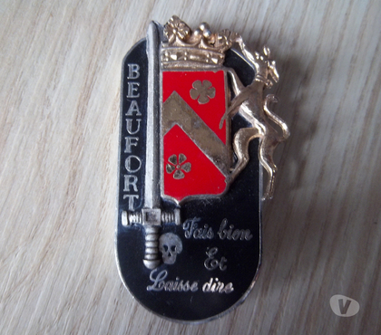 Collection Valognes Manche - Photos Vivastreet insigne militaire promotion EOR Coëtquidan BEAUFORT