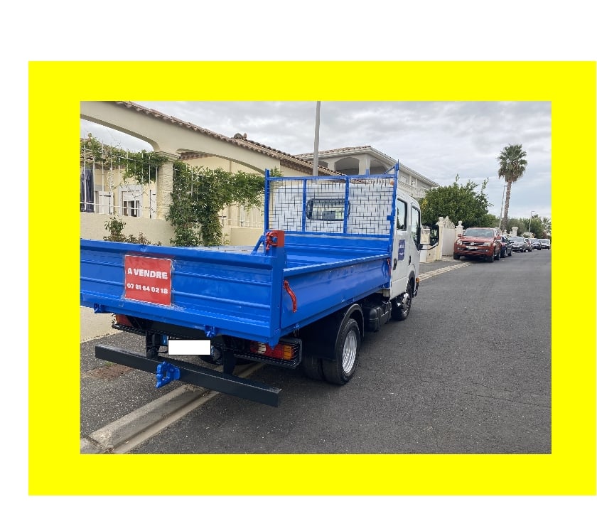 Véhicules commerciaux & utilitaires d'occasion Hérault Agde - 34300 - Photos Vivastreet Nissan cabstar benne double cabine 6 places comme neuf contr