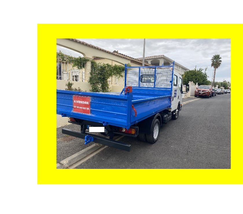 Véhicules commerciaux & utilitaires d'occasion Hérault Palavas les Flots - 34250 - Photos Vivastreet Nissan cabstar benne double cabine 6 places comme neuf