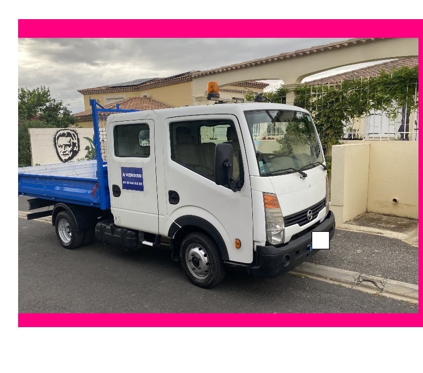Véhicules commerciaux & utilitaires d'occasion Hérault Palavas les Flots - 34250 - Photos Vivastreet Nissan cabstar benne double cabine 6 places comme neuf