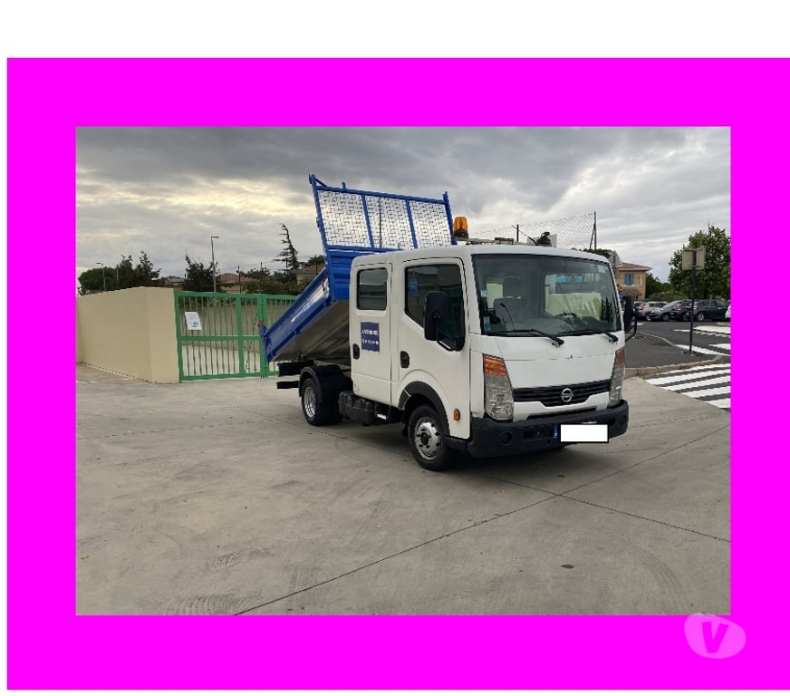 Véhicules commerciaux & utilitaires d'occasion Hérault Lodeve - 34700 - Photos Vivastreet Nissan benne. cabstar benne double cabine 6 places comme neu