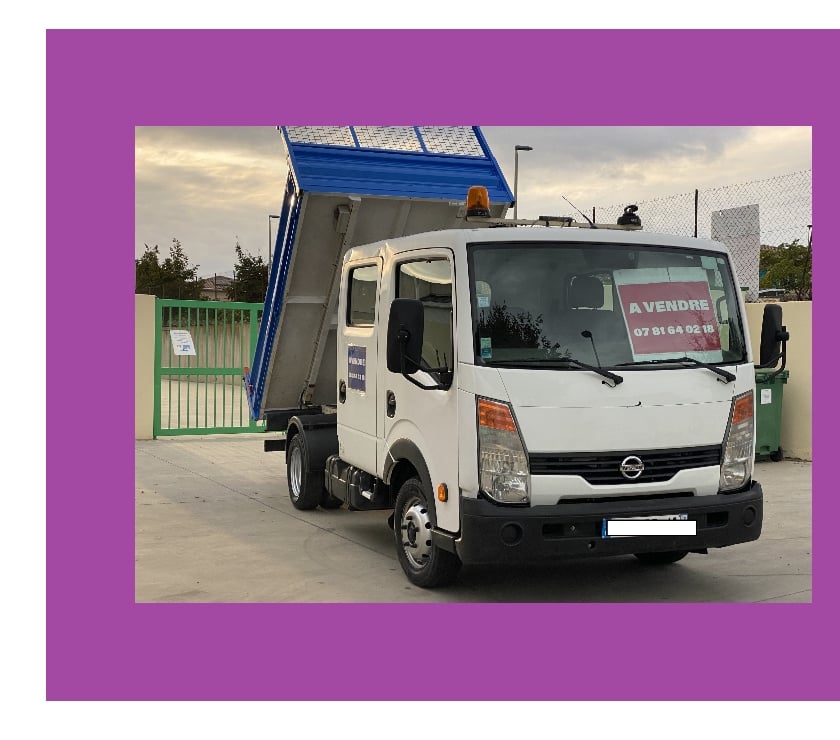 Véhicules commerciaux & utilitaires d'occasion St Jean de Vedas Hérault - Photos Vivastreet Nissan benne. cabstar benne double cabine 6 places comme neu