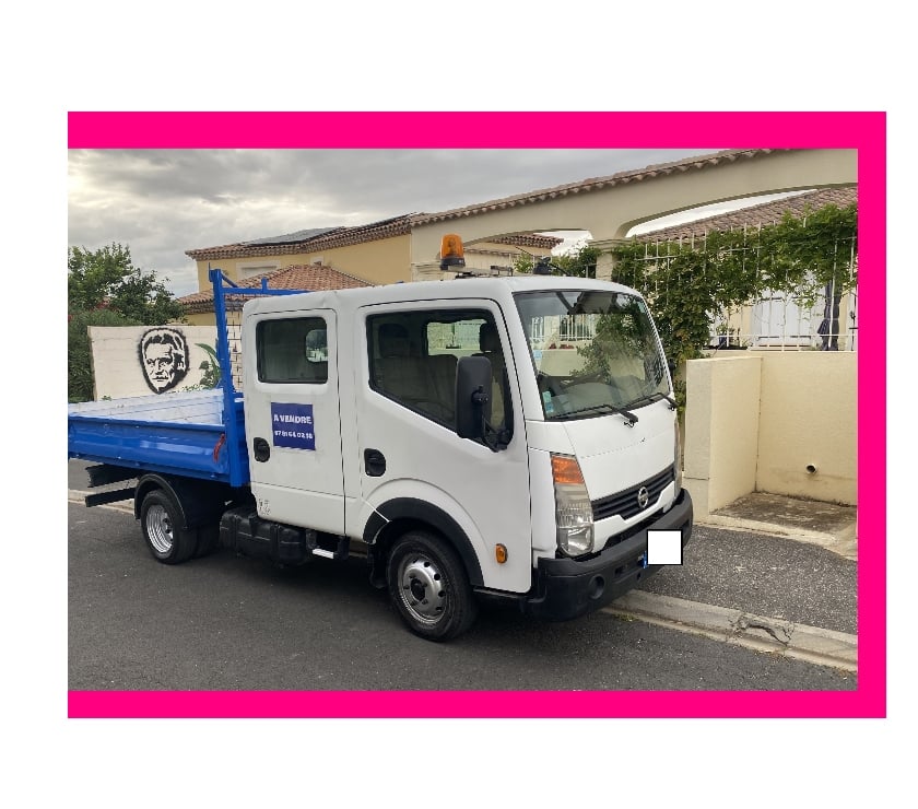 Véhicules commerciaux & utilitaires d'occasion Hérault St Jean de Vedas - 34430 - Photos Vivastreet Nissan benne. cabstar benne double cabine 6 places comme neu