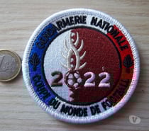 écusson militaire gendarmerie coupe du monde football 2022