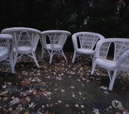 Ameublement & art de la table Montferrand le Chateau Doubs - Photos Vivastreet 4 fauteuils en rotin