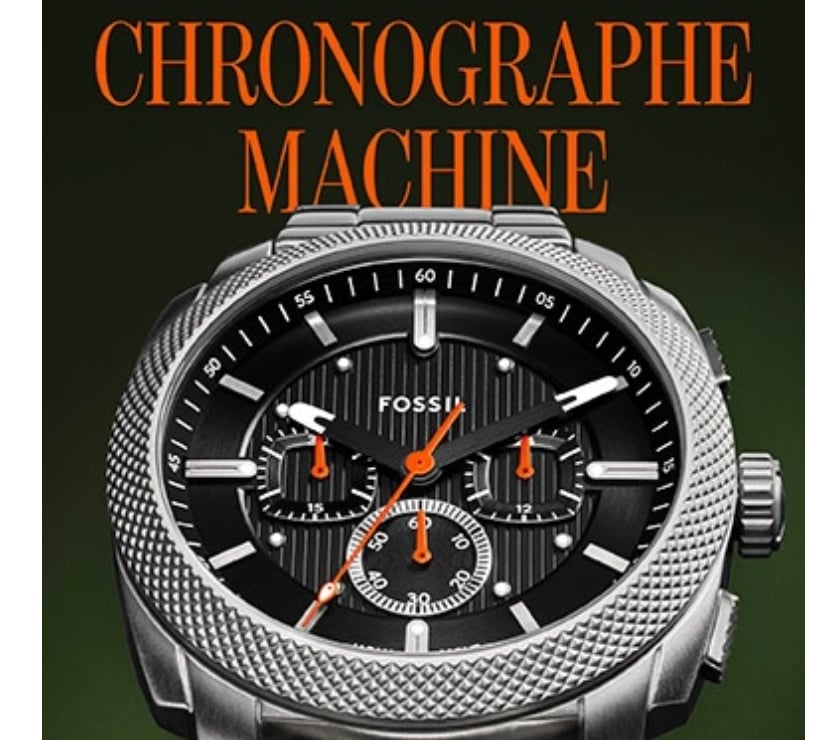 Montres occasion Meurthe-et-Moselle Nancy - Photos Vivastreet Montre FOSSIL "Machine" neuve et garantie !! 🧭⏰⏳