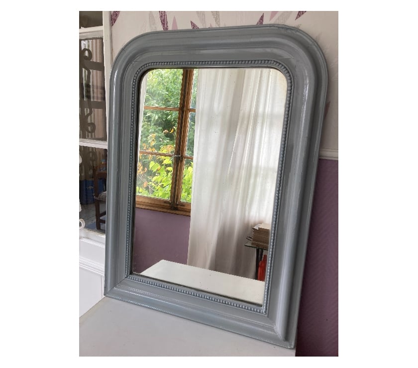 Ameublement & art de la table Colmar Haut-Rhin - Photos Vivastreet MIROIR ancien gris argent style L. Philippe