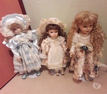 Très belles poupées en porcelaine
