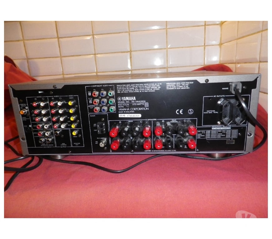 Photo - Video - Son Yvelines Fontenay le Fleury - 78330 - Photos Vivastreet AMPLI AUDIO VIDEO HOME CINEMA 6.1 YAMAHA V440 RDS 6 X