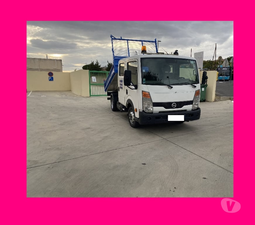 Véhicules commerciaux & utilitaires d'occasion Hérault Lodeve - 34700 - Photos Vivastreet Nissan benne. cabstar benne double cabine 6 places comme neu