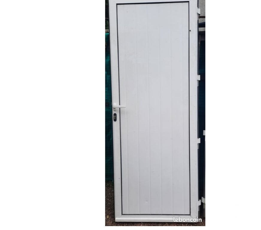 Loiret Orleans - Photos Vivastreet PORTE DE SERVICE PVC occasoin POUR BRICOLEUR SANS BATI