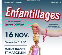 Photos Vivastreet "Enfantillages", spectacle au Mélilot théàtre