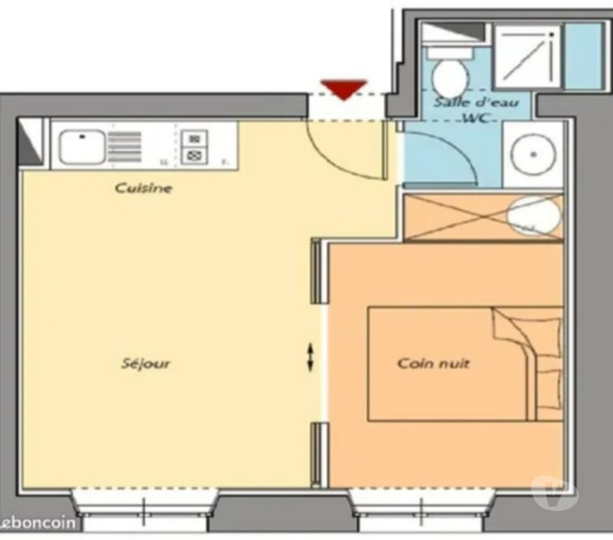 Appartements à vendre Yvelines Versailles - 78000 - Photos Vivastreet Quartier Saint Louis T1 bis récent investisseur