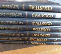 collection livres cousteau- planète Océan