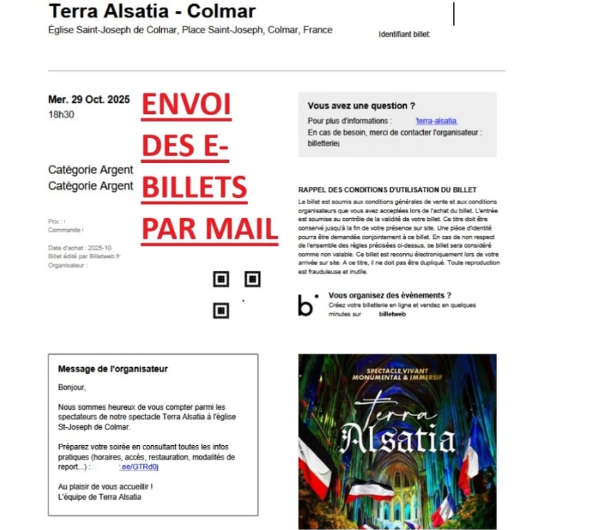 Spectacles Haut-Rhin Colmar - 68000 - Photos Vivastreet 2 places pour "Terra Alsatia" à Colmar mercredi 29 octobre