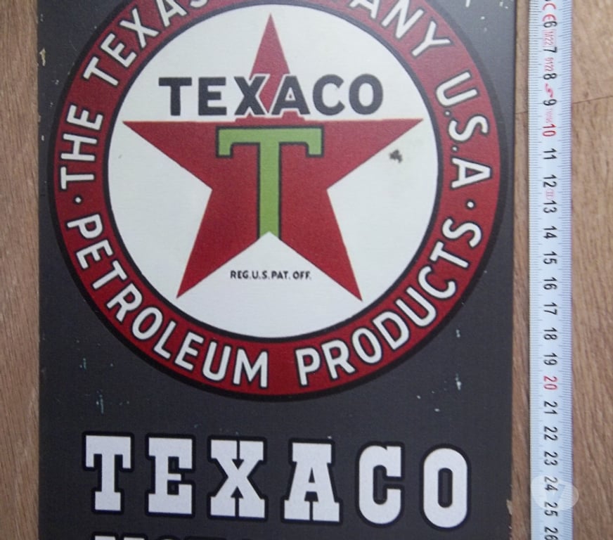 Collection Manche Valognes - 50700 - Photos Vivastreet Plaque métal collection vintage plate 20 x 30 cm TEXACO