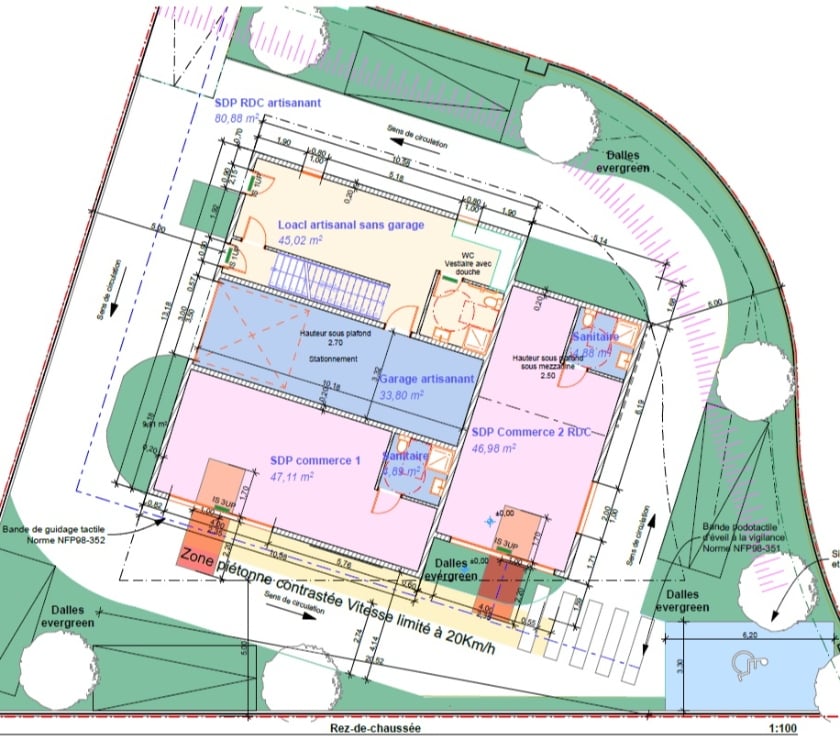 bureaux locaux Hérault Lieuran les Beziers - 34290 - Photos Vivastreet Local commercial neuf de 64m² à Lieuran-Lès-Béziers