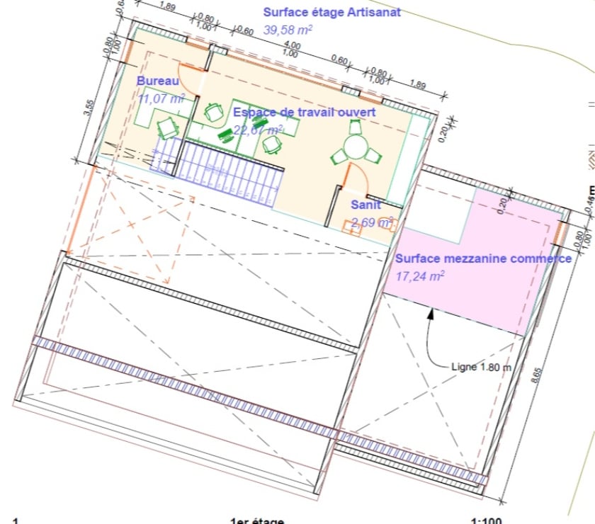 bureaux locaux Hérault Lieuran les Beziers - 34290 - Photos Vivastreet Local commercial neuf de 64m² à Lieuran-Lès-Béziers