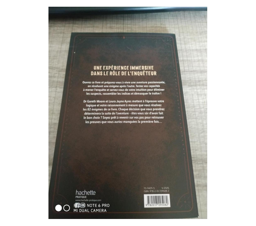 Livres occasion Ardèche Ardoix - 07290 - Photos Vivastreet Cahier-jeux Saurez-vous démasquer le traître?(Neuf)