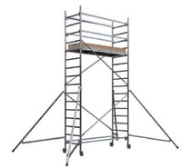 Photos Vivastreet Échafaudage aluminium 8-14 mètres roulant LOCATION