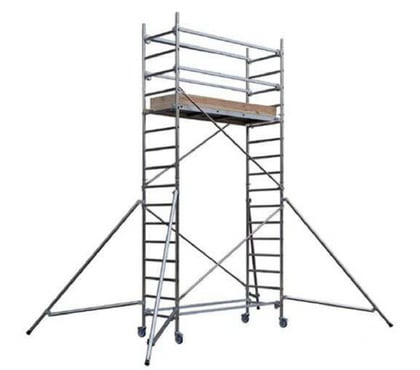 Photos Vivastreet Échafaudage aluminium 8-14 mètres roulant LOCATION