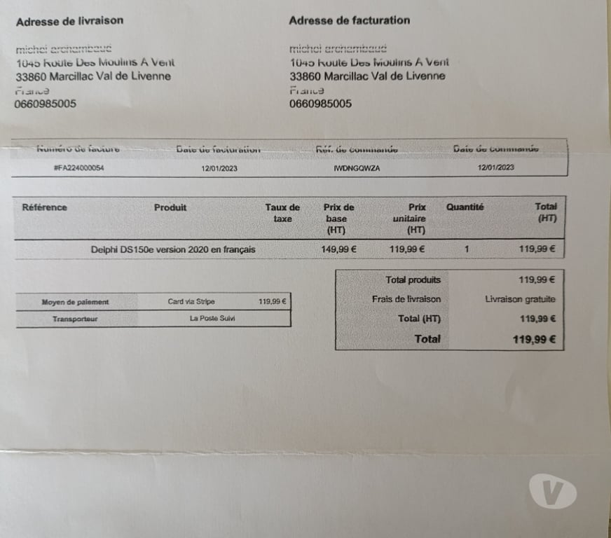 Pièces et services auto Gironde Marcillac - 33860 - Photos Vivastreet Valise diagnostic Delphi 150e