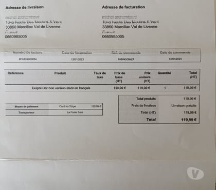 Pièces détachées automobile Marcillac Gironde - Photos Vivastreet Valise diagnostic Delphi 150e