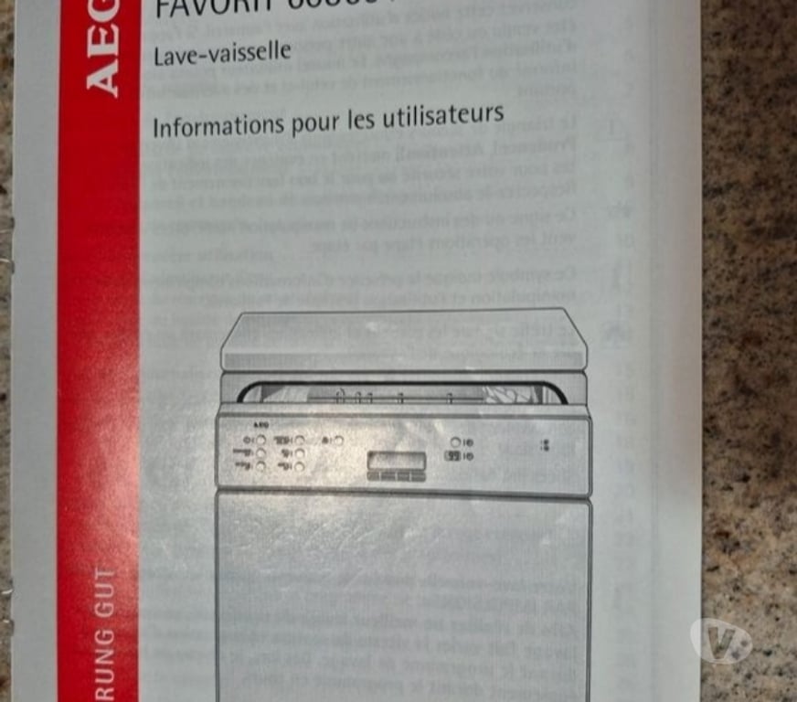 Electroménager occasion Haut-Rhin Kingersheim - 68260 - Photos Vivastreet Lave vaisselle AEG Favorit 68860 I