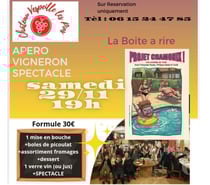 Apero Vigneron + Spectacle Projet Chamonix