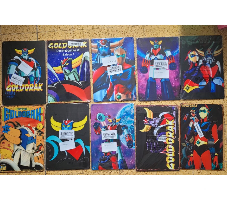 Décoration - art Bouches-du-Rhône Salon de Provence - 13300 - Photos Vivastreet Plaque alu 30 cm x 20 cm de Goldorak