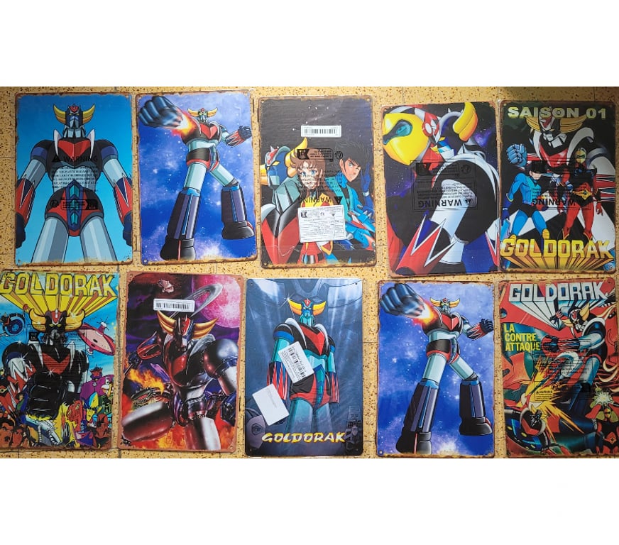 Décoration - art Bouches-du-Rhône Salon de Provence - 13300 - Photos Vivastreet Plaque alu 30 cm x 20 cm de Goldorak