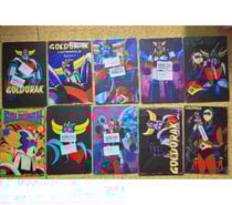 Plaque alu 30 cm x 20 cm de Goldorak