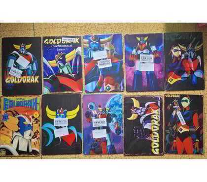 Décoration-Art-Antiquité Salon de Provence Bouches-du-Rhône - Photos Vivastreet Plaque alu 30 cm x 20 cm de Goldorak