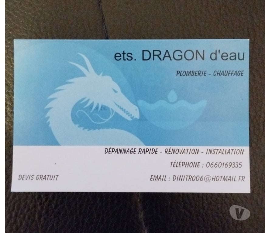 Artisans & dépannages Alpes-Maritimes Nice - Photos Vivastreet PLOMBIER chauffagiste