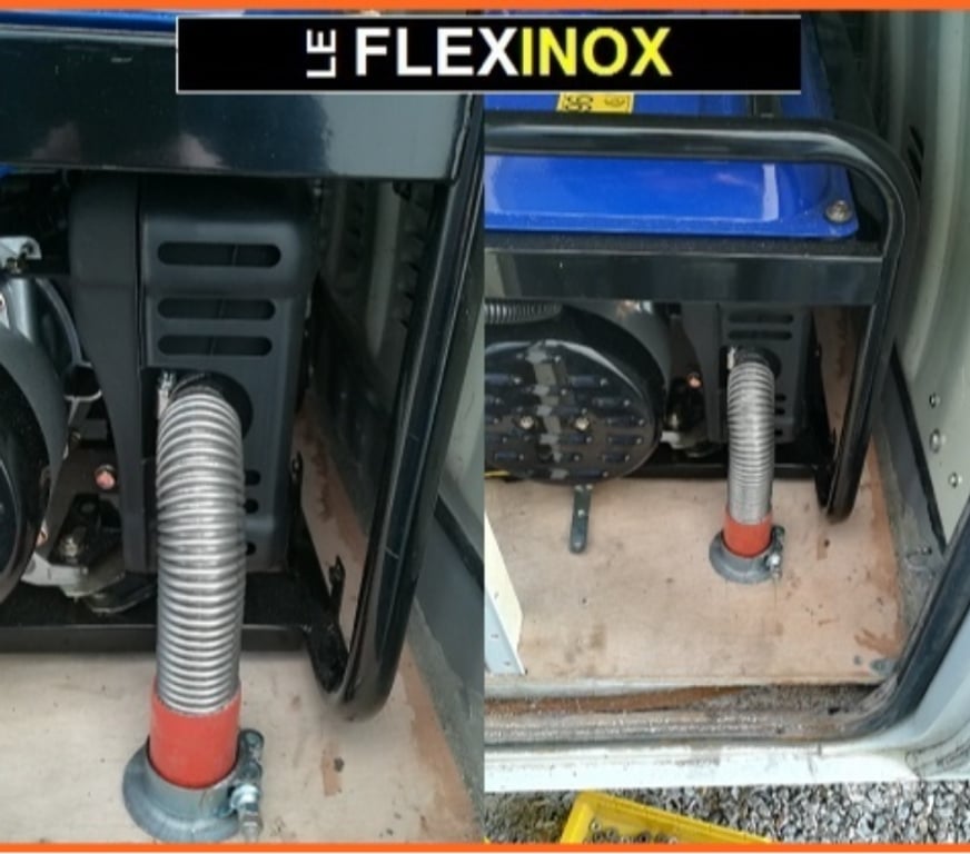 Equipements - Services Pas-de-Calais Calais - 62100 - Photos Vivastreet Rallonge flexible échappement groupe électrogène