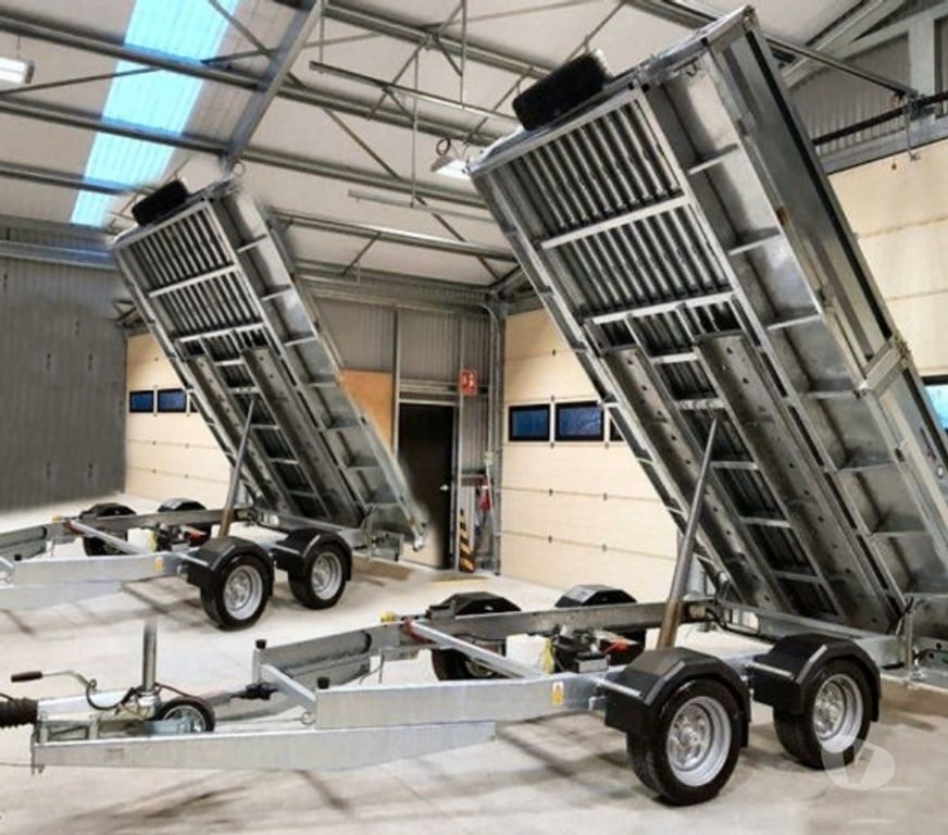 Véhicules commerciaux & utilitaires d'occasion Haute-Saône Frahier et Chatebier - 70400 - Photos Vivastreet Remorque Indespension Benne à 2 Essieux – PTAC 2700 kg