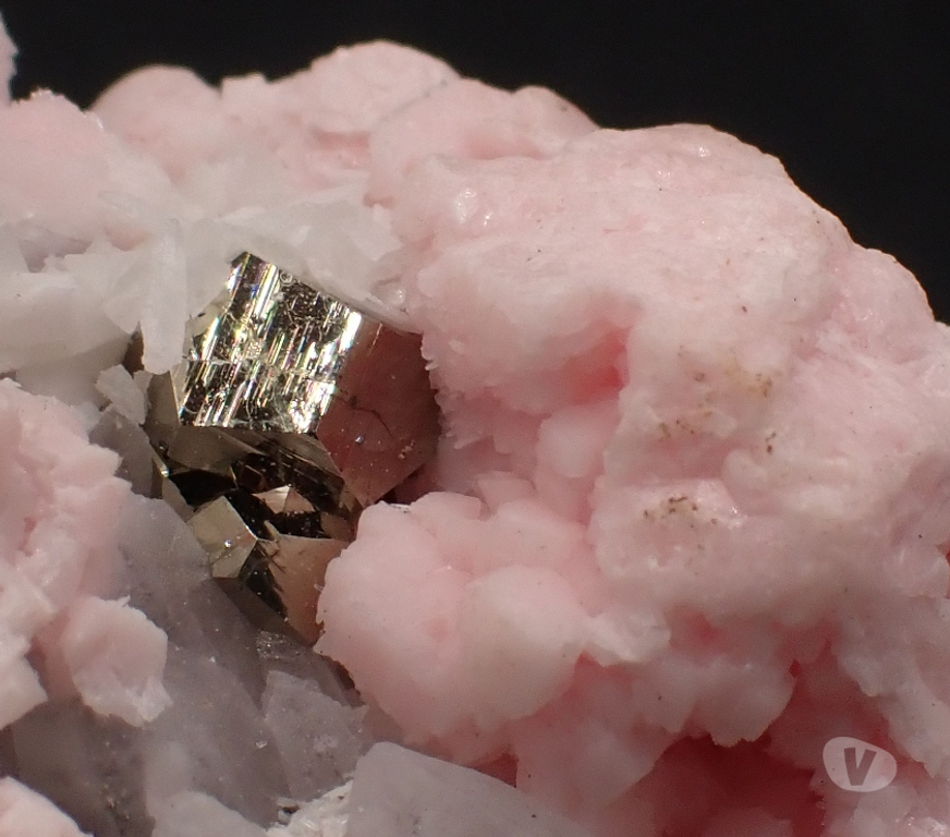 Collection Meurthe-et-Moselle Bertrichamps - 54120 - Photos Vivastreet Rhodochrosite & Tétraédrite & Quartz & Pyrite , Pérou