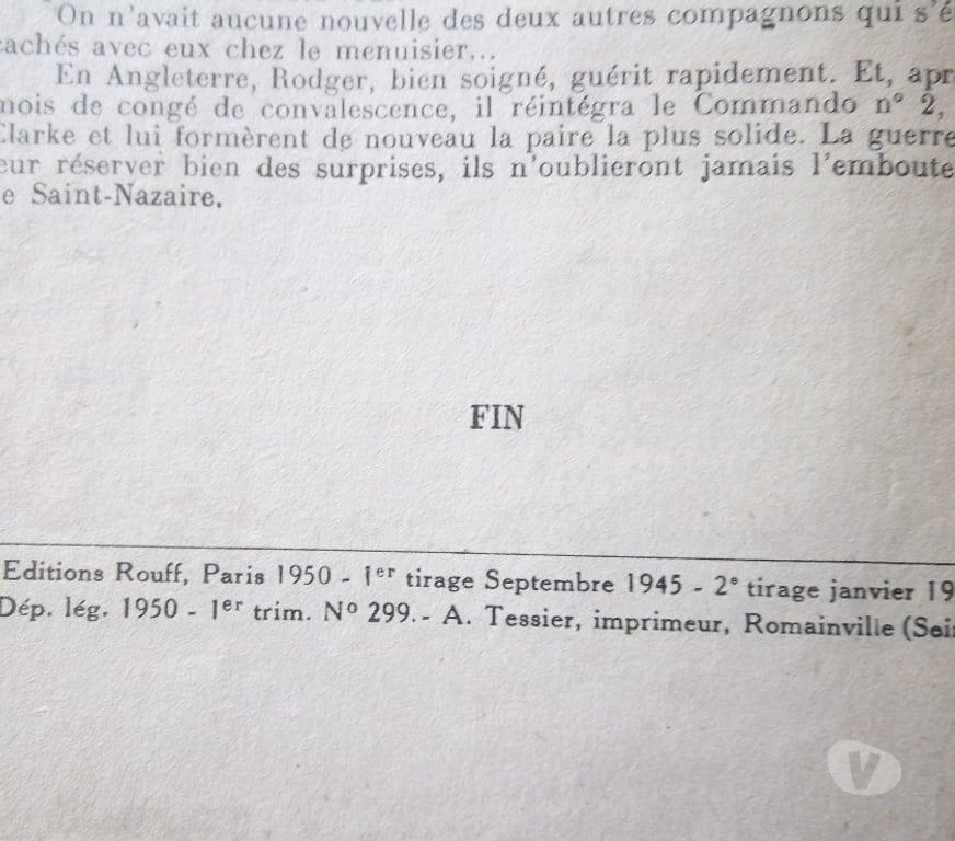 Collection Manche Valognes - 50700 - Photos Vivastreet revue "patrie" N° 10 1950 document collection militaire