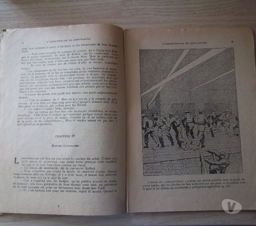 Collection Manche Valognes - 50700 - Photos Vivastreet revue "patrie" N° 10 1950 document collection militaire
