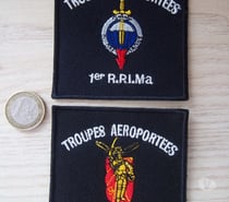 parachutiste lot écussons troupes aéroportées insignes