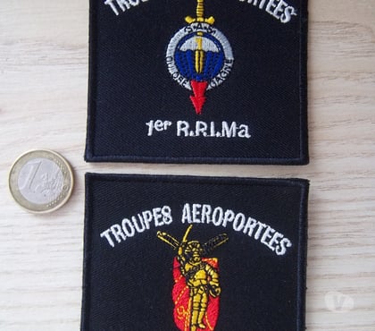 Collection Valognes Manche - Photos Vivastreet parachutiste lot écussons troupes aéroportées insignes