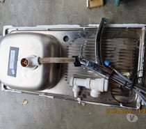 EVIER INOX + MITIGEUR